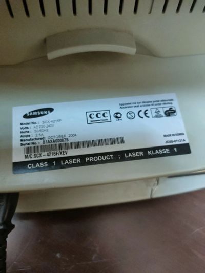 Лот: 25622082. Фото: 1. МФУ Samsung SCX 4216F. Запчасти