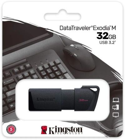 Лот: 19817041. Фото: 1. USB Флешка 32GB Kingston DataTraveler... USB-флеш карты