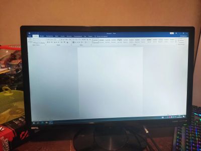 Лот: 11496599. Фото: 1. Монитор BenQ 24" . Проблемы с... ЖК-мониторы