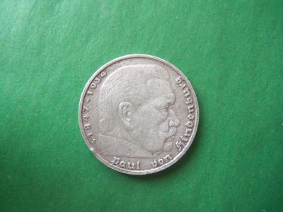 Лот: 18907732. Фото: 1. Германия.Третий Рейх 5 марок 1936... Германия и Австрия