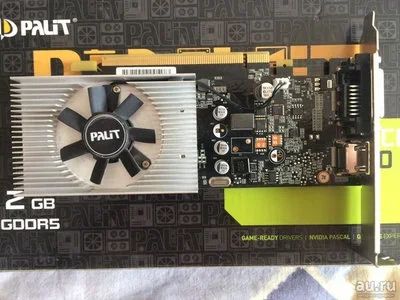 Лот: 14454825. Фото: 1. Palit GeForce GT 1030 GDDR5 (на... Видеокарты