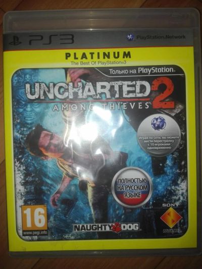 Лот: 6723064. Фото: 1. Uncharted 2 полностью на Русском. Игры для консолей