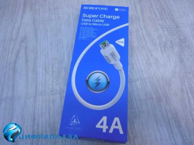 Лот: 19305807. Фото: 1. Кабель Micro USB Borofone BX33... Дата-кабели, переходники