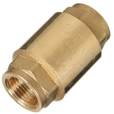 Лот: 24079515. Фото: 1. Клапан обратный 1/2", г-г, Stout. Запорная и предохранительная арматура