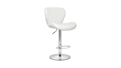 Лот: 22242904. Фото: 1. Стул Porch white, chrome. Столы, стулья, обеденные группы