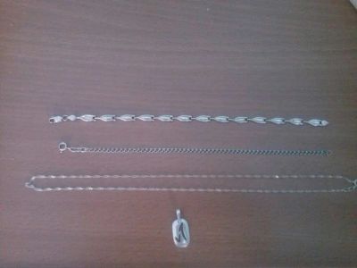 Лот: 6741027. Фото: 1. серебро. Цепочки