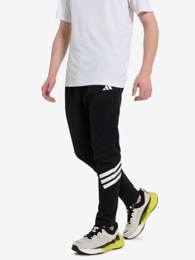 Лот: 25269371. Фото: 1. Брюки для мальчиков adidas, Черный. Спортивные брюки, штаны
