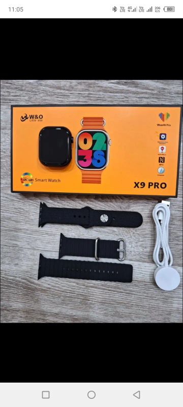 Лот: 20997354. Фото: 1. Смарт часы x9 pro smart watch. Смарт-часы, фитнес-браслеты, аксессуары