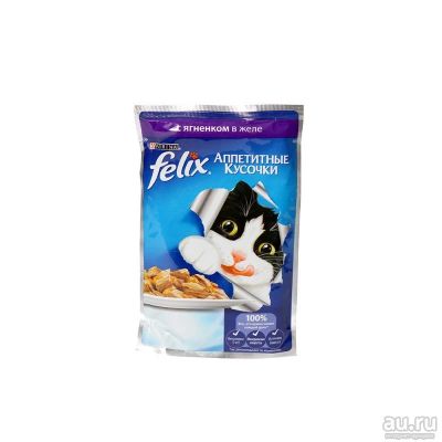 Лот: 10399000. Фото: 1. Корм Felix Аппетитные Кусочки... Корма