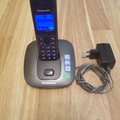 Лот: 12523572. Фото: 1. радиотелефон panasonic kx-tg6411ru. DECT и радиотелефоны
