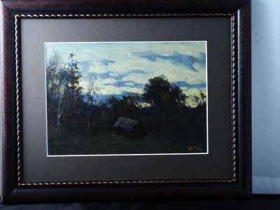 Лот: 6963496. Фото: 1. пейзаж в .Рослякова. Картины, гравюры