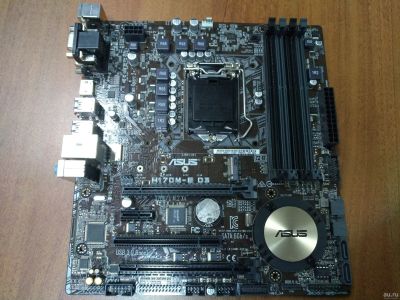 Лот: 13275165. Фото: 1. Материнская плата ASUS H170M-E... Материнские платы