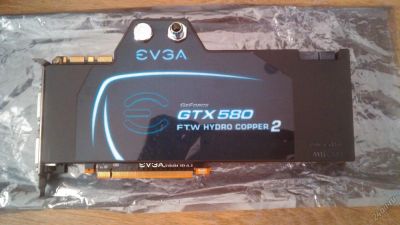 Лот: 5584333. Фото: 1. Видеокарта EVGA GTX 580. Видеокарты