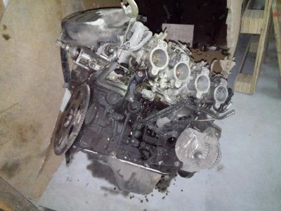 Лот: 9030930. Фото: 1. Двигатель от Toyota Corolla неиспр... Двигатель и элементы двигателя