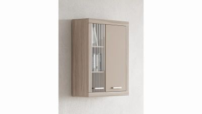 Лот: 23760099. Фото: 1. Шкаф навесной со стеклом Tiss... Шкафы, шкафы-купе