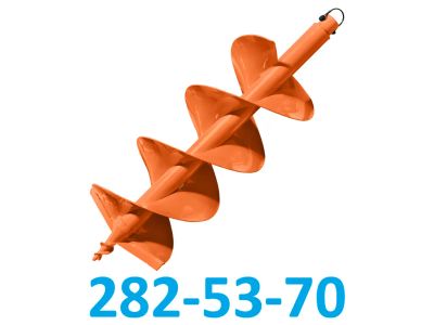Лот: 21522737. Фото: 1. Шнек для мотобура 250/800/2 двухзаходный... Бензо-, мотоинструмент