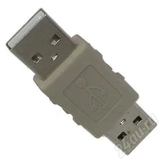 Лот: 858580. Фото: 1. штекер USB - штекер USB (папа-папа... Платы расширения, контроллеры, доп. порты
