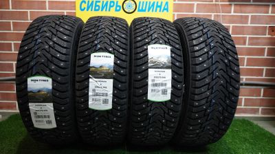 Лот: 23495287. Фото: 1. Зимние шипованные шины Ikon Tyres... Шины