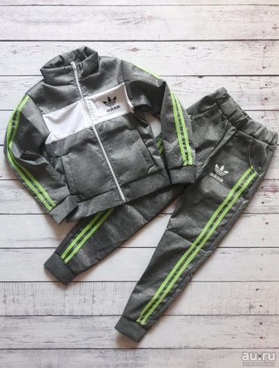 Лот: 13360174. Фото: 1. Костюм спортивный детский Adidas... Спортивная одежда