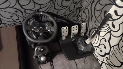 Лот: 17372007. Фото: 1. Logitech Driving Force G920... Рули, джойстики
