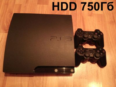 Лот: 5980497. Фото: 1. Sony Playstation 3 Slim (Sony... Игровые приставки, консоли