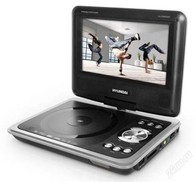 Лот: 2936569. Фото: 1. Hyundai H-LCDVD725 7". DVD, Blu-Ray плееры