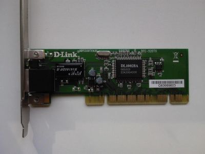 Лот: 3861563. Фото: 1. Сетевая карта PCI D-Link, 10/100... Сетевые карты