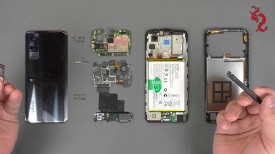 Лот: 20354979. Фото: 1. Системный разъём Vivo V21E/Y31... Шлейфы, разъёмы