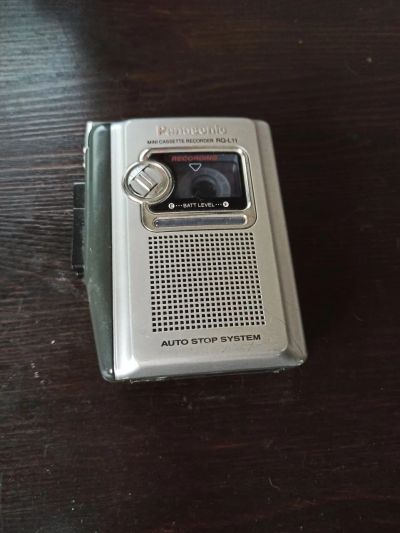 Лот: 20671933. Фото: 1. Panasonic mini cassette recorder... Диктофоны