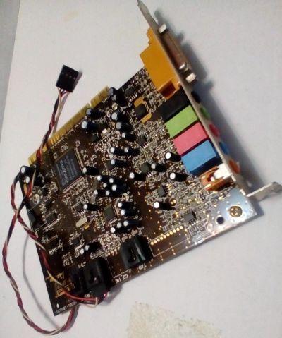 Лот: 15221457. Фото: 1. Звуковая карта PCI Creative Sound... Звуковые карты