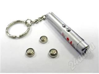 Лот: 82250. Фото: 1. лазер-указка + фонарик. Фонарики