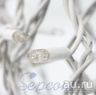 Лот: 12837804. Фото: 1. Гирлянда светодиодная Нептун LI-100-2C-WC-S-Y... Гирлянды, шарики, новогодние аксессуары