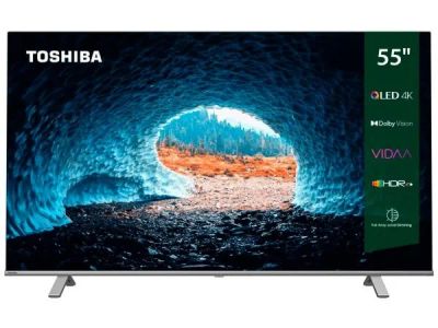 Лот: 22637190. Фото: 1. QLED телевизор 4K Ultra HD Toshiba... Телевизоры