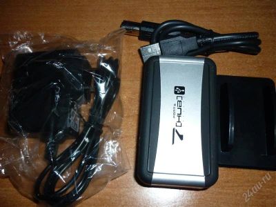 Лот: 789469. Фото: 1. 7-ми портовый USB hub хаб с блоком... Платы расширения, контроллеры, доп. порты