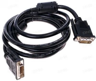 Лот: 19040651. Фото: 1. Кабель соединительный DEXP DVI-D... Шлейфы, кабели, переходники