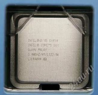 Лот: 771235. Фото: 1. core 2 duo intel 3.00 ghz/6m/1333... Процессоры