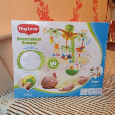 Лот: 4977392. Фото: 1. Музыкальный мобиль Tiny Love остров... Музыкальные