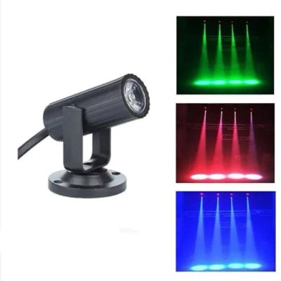 Лот: 21257665. Фото: 1. Led Small spotlight 3W RGB 22413. Светодиоды