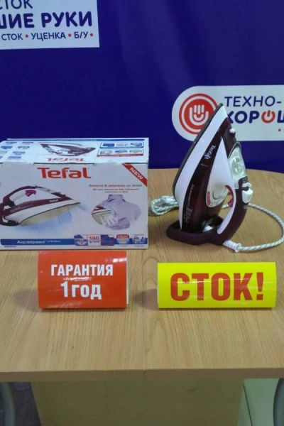 Лот: 16557916. Фото: 1. Утюг tefal fv 5545e0. Утюги, парогенераторы, отпариватели