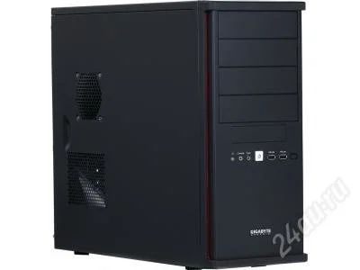 Лот: 1871454. Фото: 1. Корпус Gigabyte GZ-X7BPDX black. Корпуса, блоки питания
