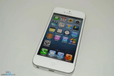 Лот: 3912876. Фото: 1. iPhone 5 32 gb white. Смартфоны