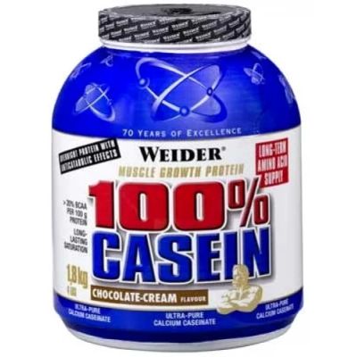 Лот: 4675537. Фото: 1. 100% Casein от Weider 1.8кг. Спортивное питание, витамины