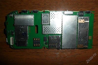 Лот: 1583770. Фото: 1. Плата на Nokia 5230,неисправна... Микросхемы и платы