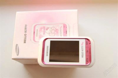 Лот: 1944465. Фото: 1. Телефон Samsung Hello Kitty C3300i... Кнопочные мобильные телефоны