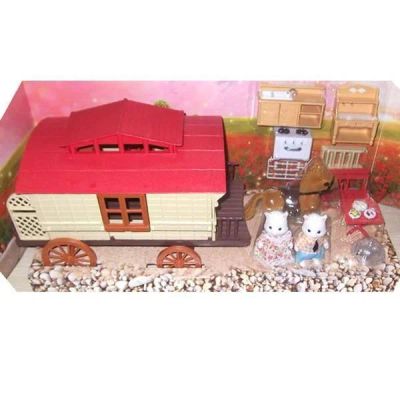 Лот: 4915852. Фото: 1. Дом на колёсах аналог Sylvanian... Куклы и аксессуары