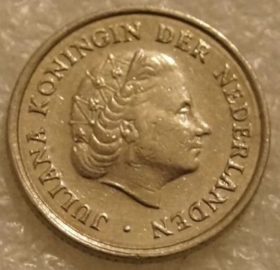 Лот: 8144639. Фото: 1. 10 центов 1970 Нидерланды. Европа