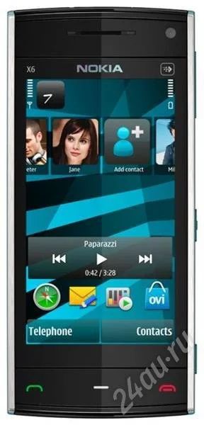 Лот: 651587. Фото: 1. сотовый телефон Nokia x6 (8 Gb... Смартфоны