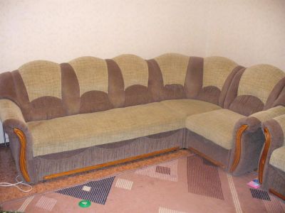 Лот: 3584565. Фото: 1. диван угловой. Кресла, пуфы