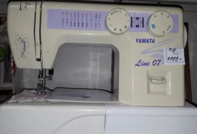 Лот: 8726925. Фото: 1. Швейная машинка Yamata Line 07. Швейная, вязальная
