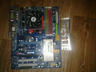 Лот: 8241861. Фото: 1. Комплект Материнская Плата Gigabyte... Материнские платы